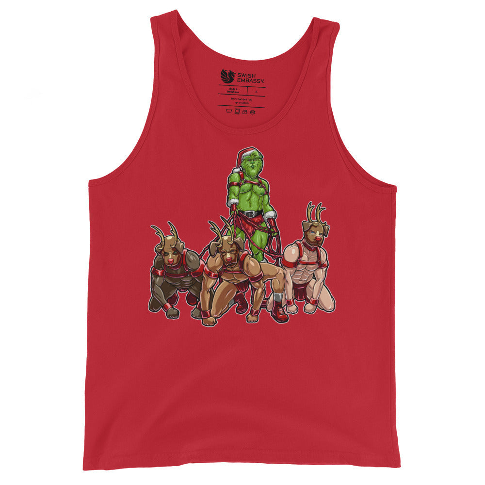 Reindeer Gains (Tank Top)-Tank Top-Swish Embassy