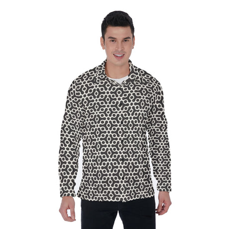 Resistance is Floral (Long Sleeve Button Shirt)-Long Sleeve Button Shirts-Swish Embassy