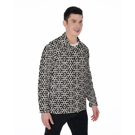 Resistance is Floral (Long Sleeve Button Shirt)-Long Sleeve Button Shirts-Swish Embassy