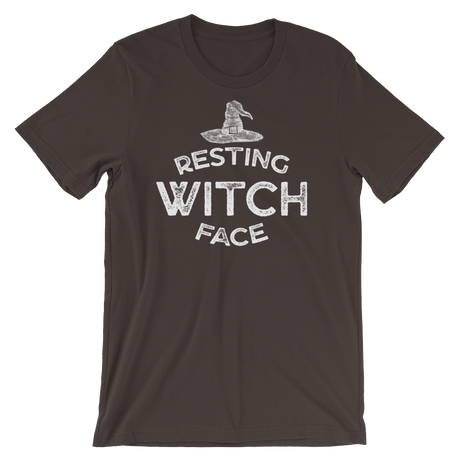 Resting Witch Face-Halloween T-Shirt-Swish Embassy