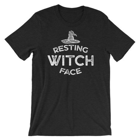 Resting Witch Face-Halloween T-Shirt-Swish Embassy