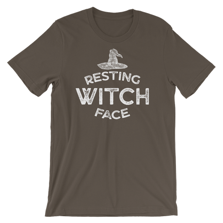 Resting Witch Face-Halloween T-Shirt-Swish Embassy