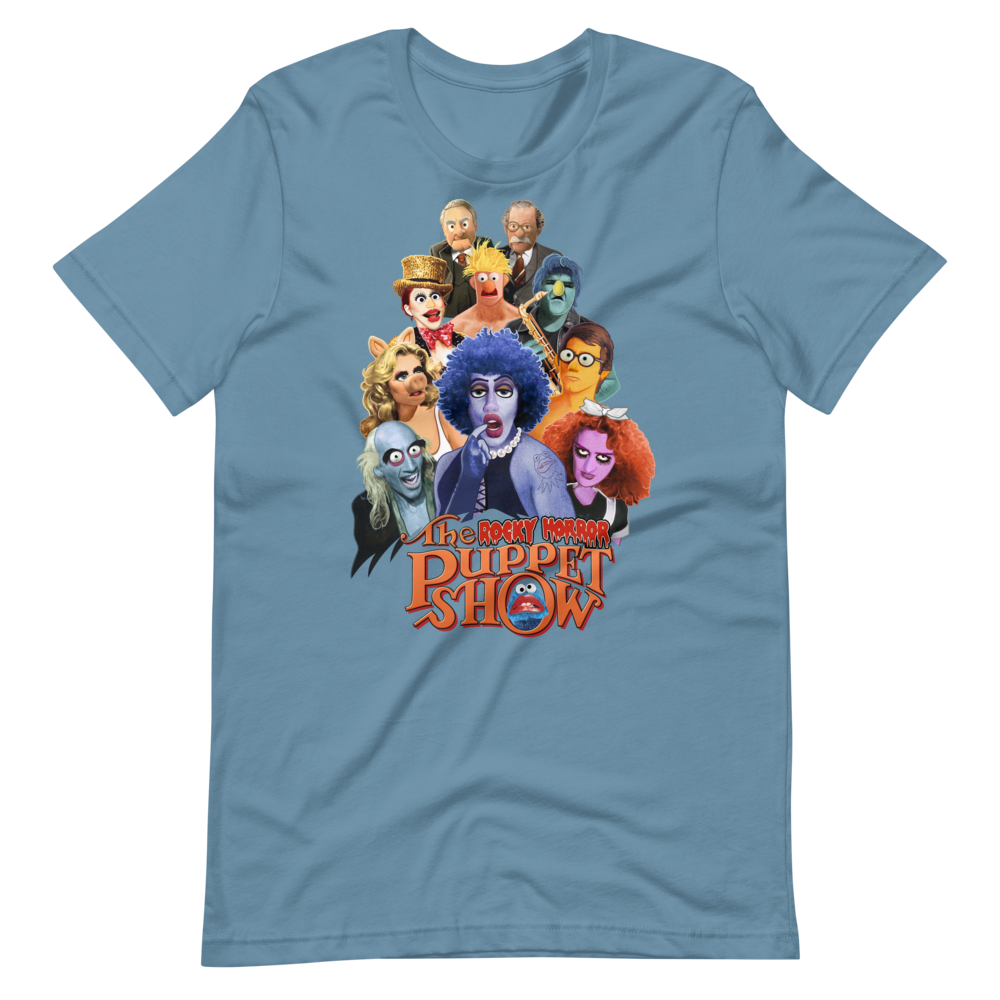 Rocky Horror Puppet Show-Halloween T-Shirt-Swish Embassy