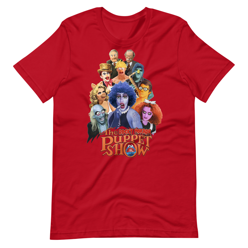 Rocky Horror Puppet Show-Halloween T-Shirt-Swish Embassy