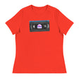 Rose Video (Women's Relaxed T-Shirt)-Women's T-Shirts-Swish Embassy