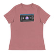 Rose Video (Women's Relaxed T-Shirt)-Women's T-Shirts-Swish Embassy