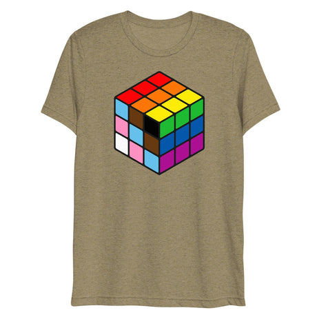 Rubik's Pride (Triblend)-Triblend T-Shirt-Swish Embassy