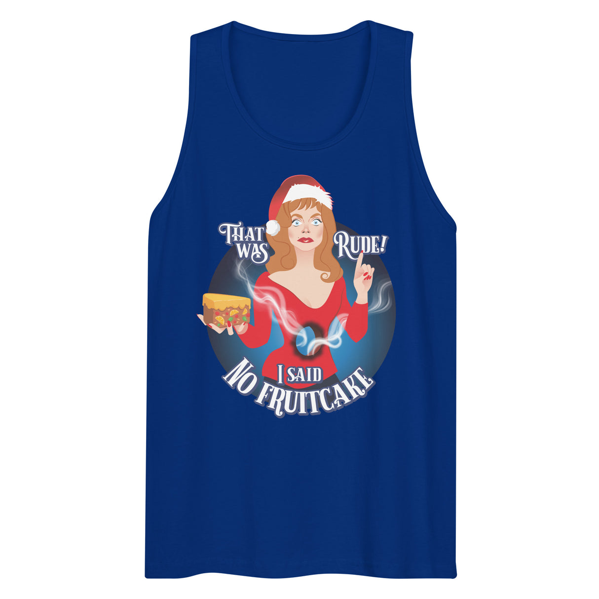 Rude Fruitcake (Tank top)-Tank Top-Swish Embassy