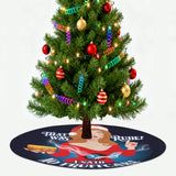 Rude Fruitcake (Tree Skirt)-Tree Skirts-Swish Embassy