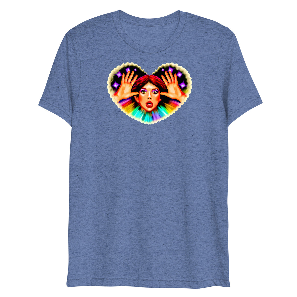 Running Up That Fab Hill (Triblend)-Triblend T-Shirt-Swish Embassy
