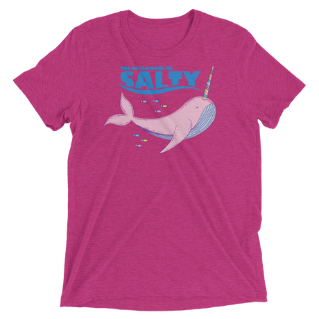 Salty Narwhal (Triblend)-Triblend T-Shirt-Swish Embassy