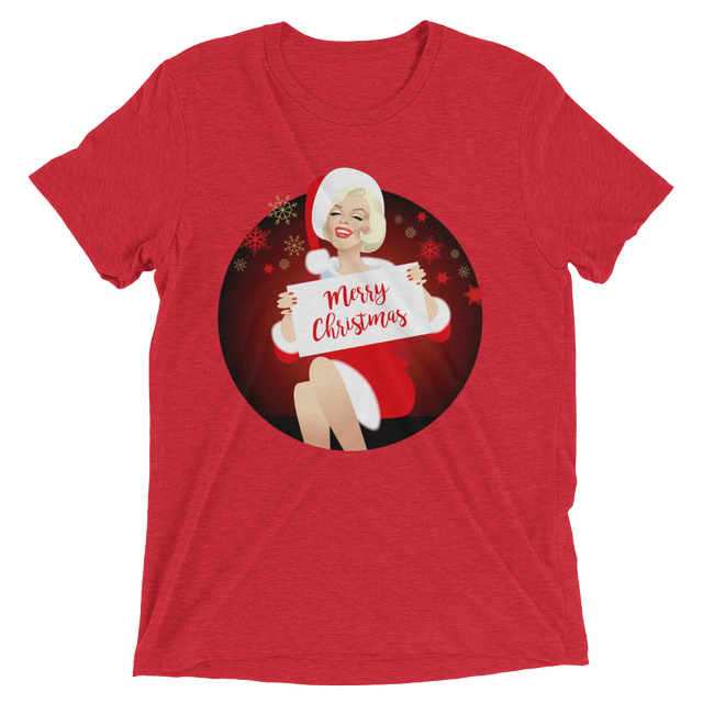 Santa Baby (Triblend)-Triblend T-Shirt-Swish Embassy