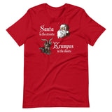 Santa in the Streets Krampus in the Sheets-T-Shirts-Swish Embassy