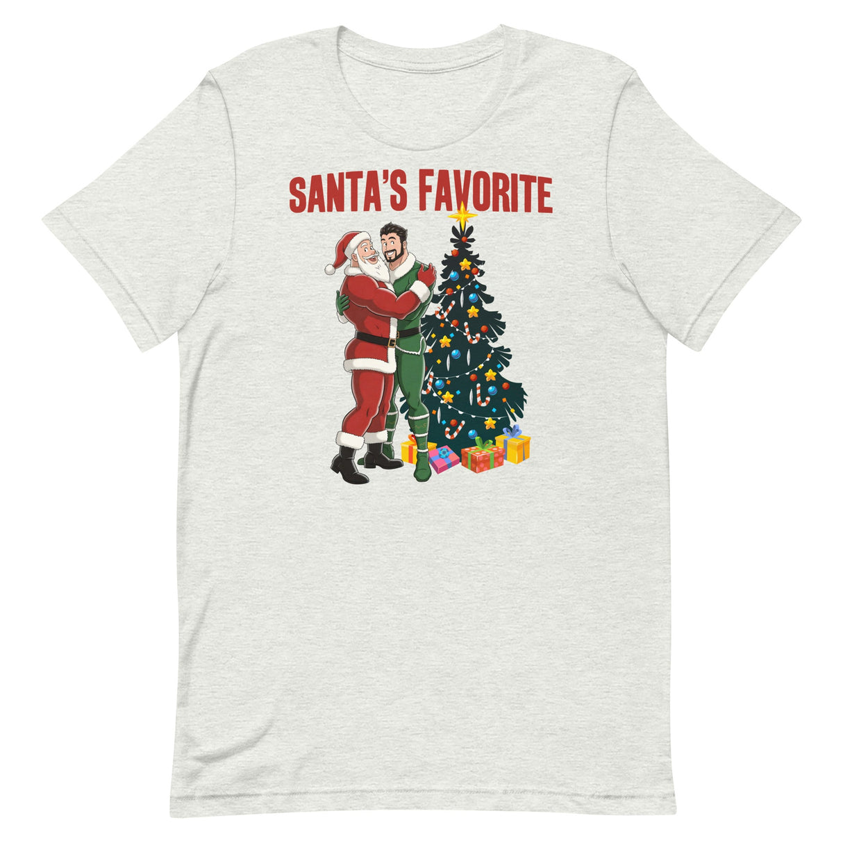 Santa's Favorite-Christmas T-Shirts-Swish Embassy