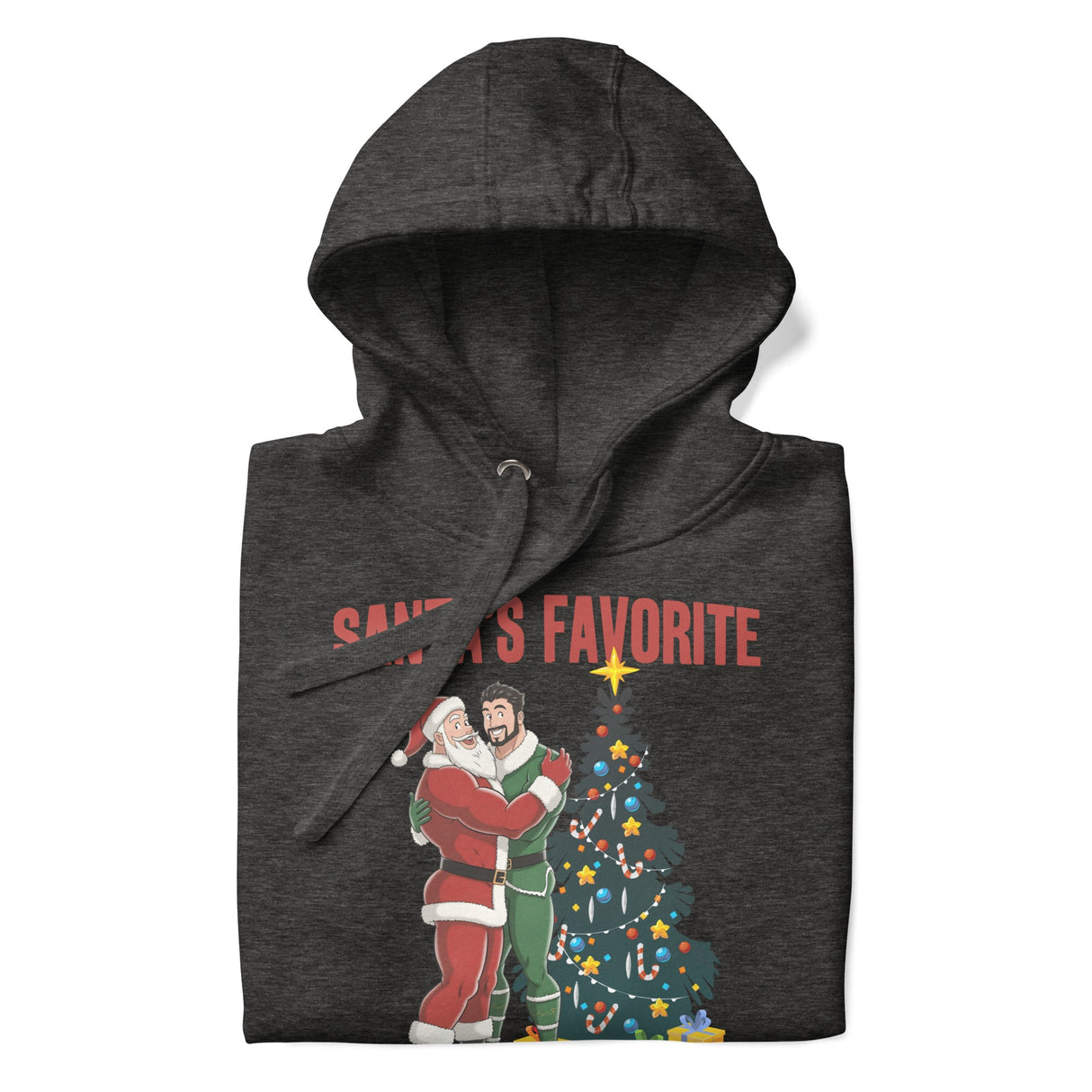 Santa's Favorite (Hoodie)-Hoodie-Swish Embassy