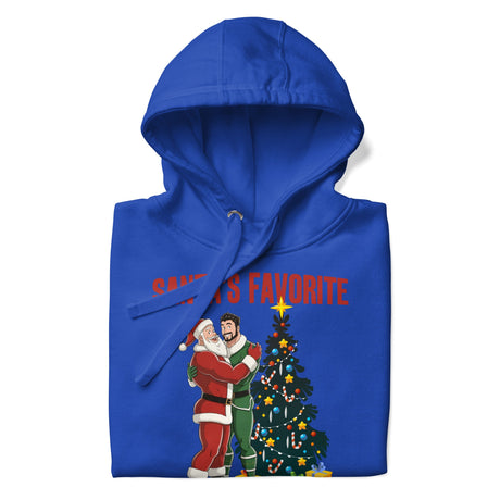 Santa's Favorite (Hoodie)-Hoodie-Swish Embassy