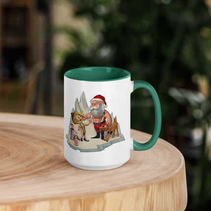 Santa's Little Helper (Christmas Mugs)-Christmas Mugs-Swish Embassy