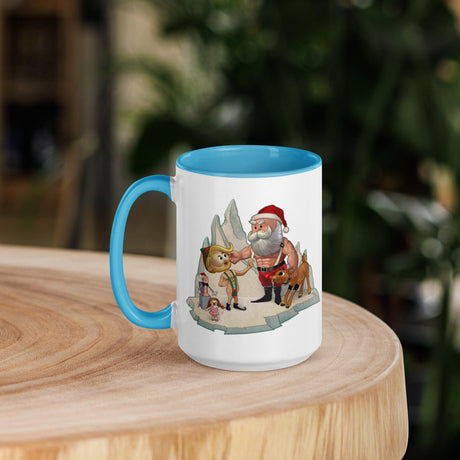 Santa's Little Helper (Christmas Mugs)-Christmas Mugs-Swish Embassy