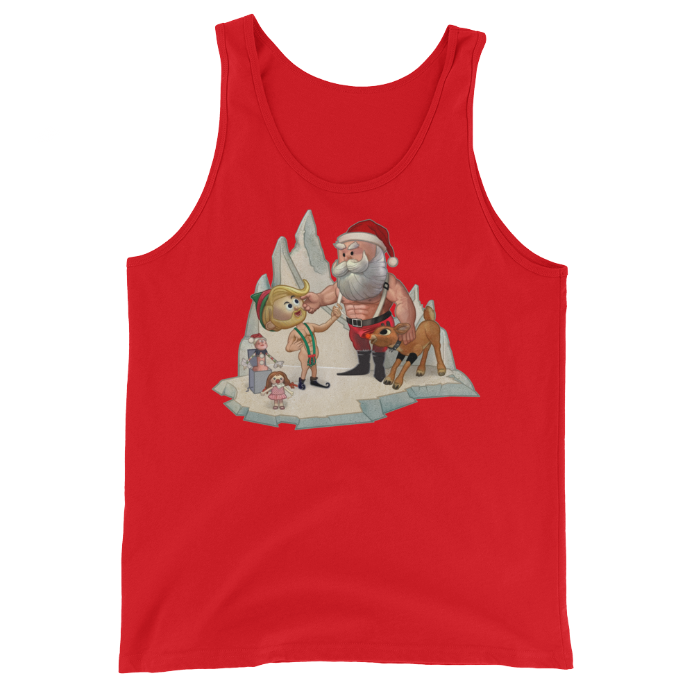 Santa's Little Helper (Tank Top)-Tank Top-Swish Embassy