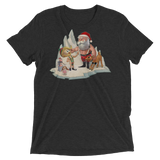 Santa's Little Helper (Triblend)-Triblend T-Shirt-Swish Embassy