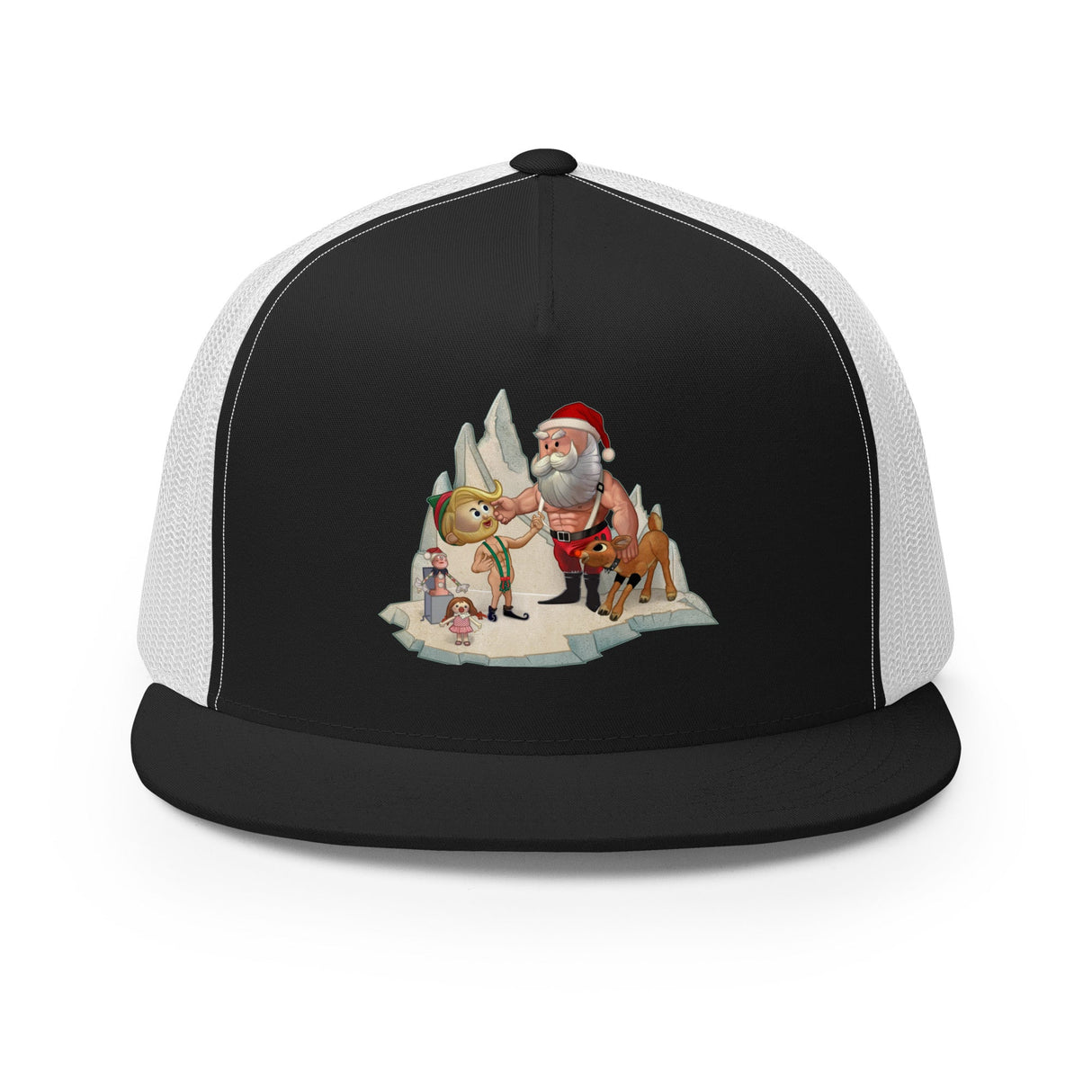 Santa's Little Helper (Trucker Cap)-Headwear-Swish Embassy