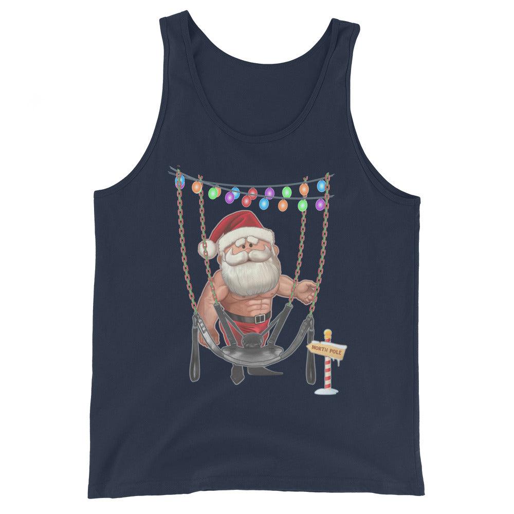 Santa's Sleigh (Tank Top)-Christmas Tanks-Swish Embassy