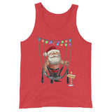 Santa's Sleigh (Tank Top)-Christmas Tanks-Swish Embassy