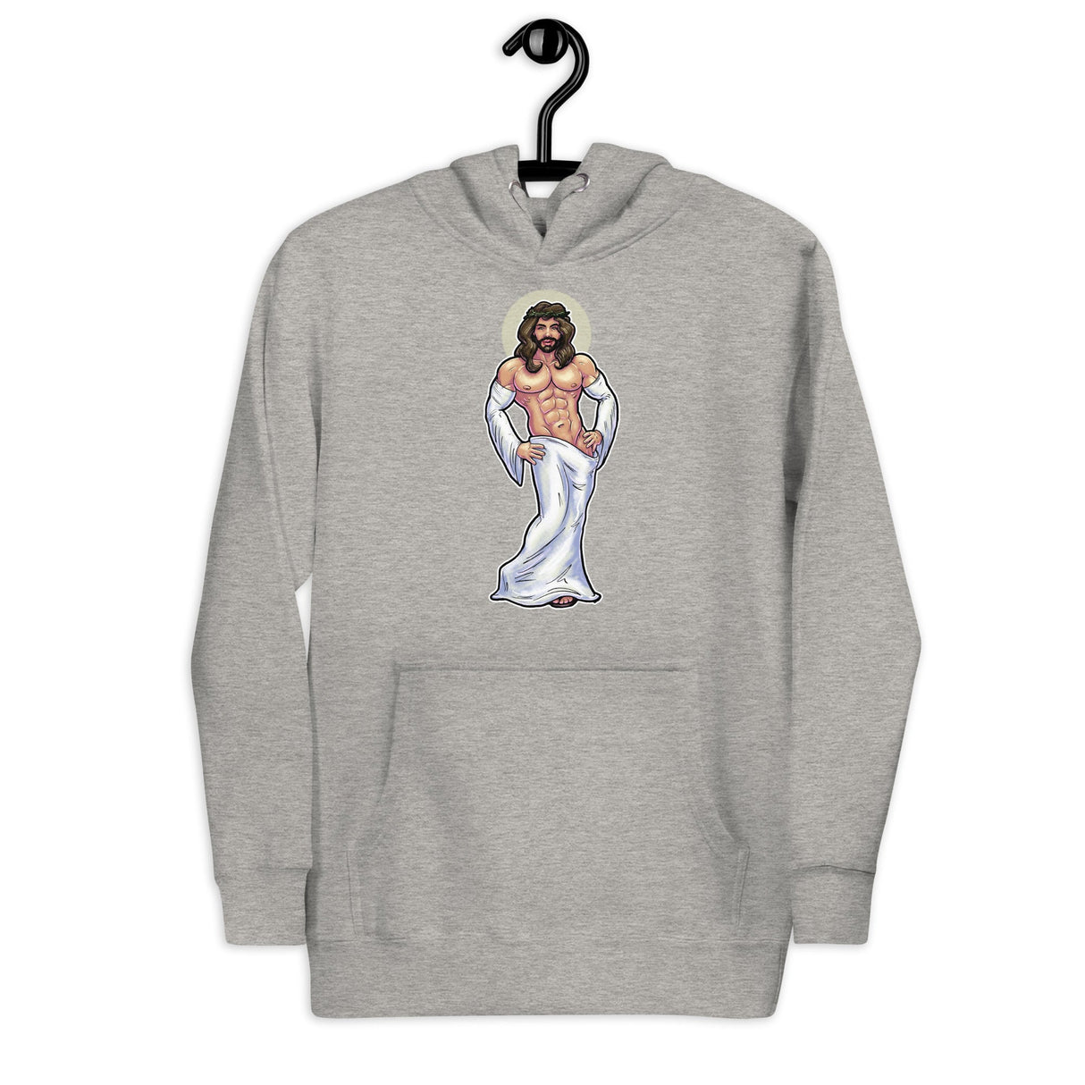 Sassy Jesus (Hoodie)-Hoodie-Swish Embassy