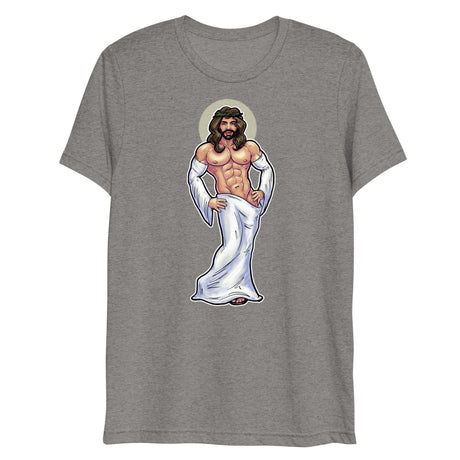 Sassy Jesus (Triblend)-Triblend T-Shirt-Swish Embassy