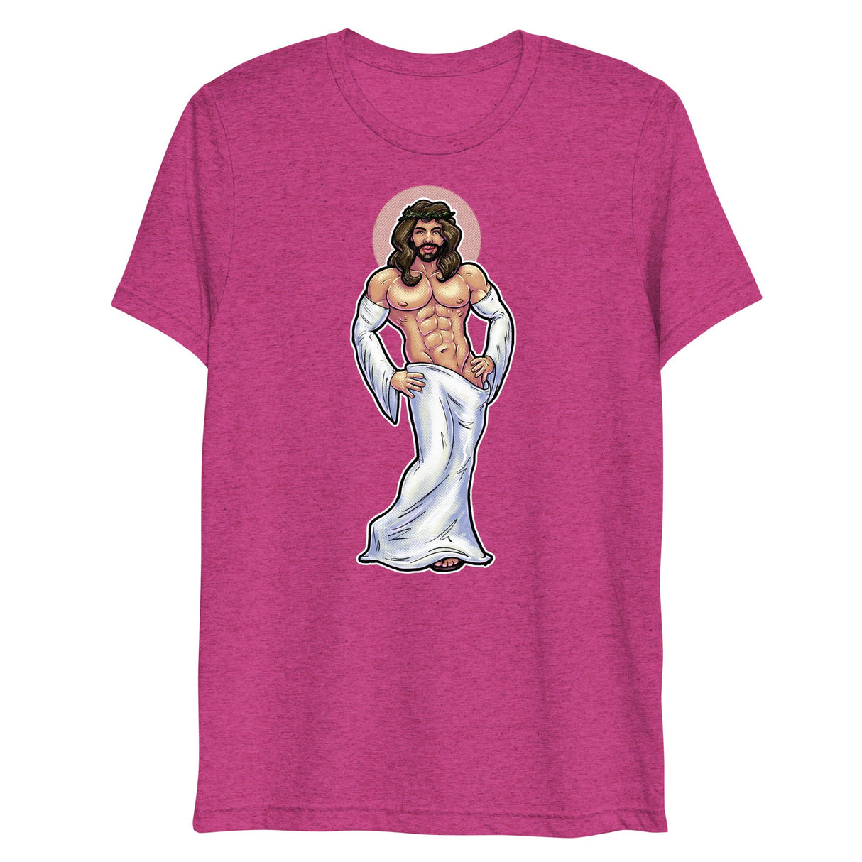 Sassy Jesus (Triblend)-Triblend T-Shirt-Swish Embassy