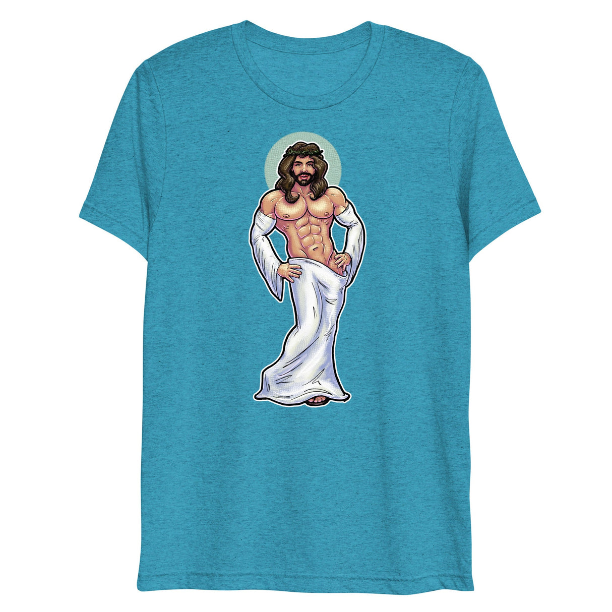 Sassy Jesus (Triblend)-Triblend T-Shirt-Swish Embassy