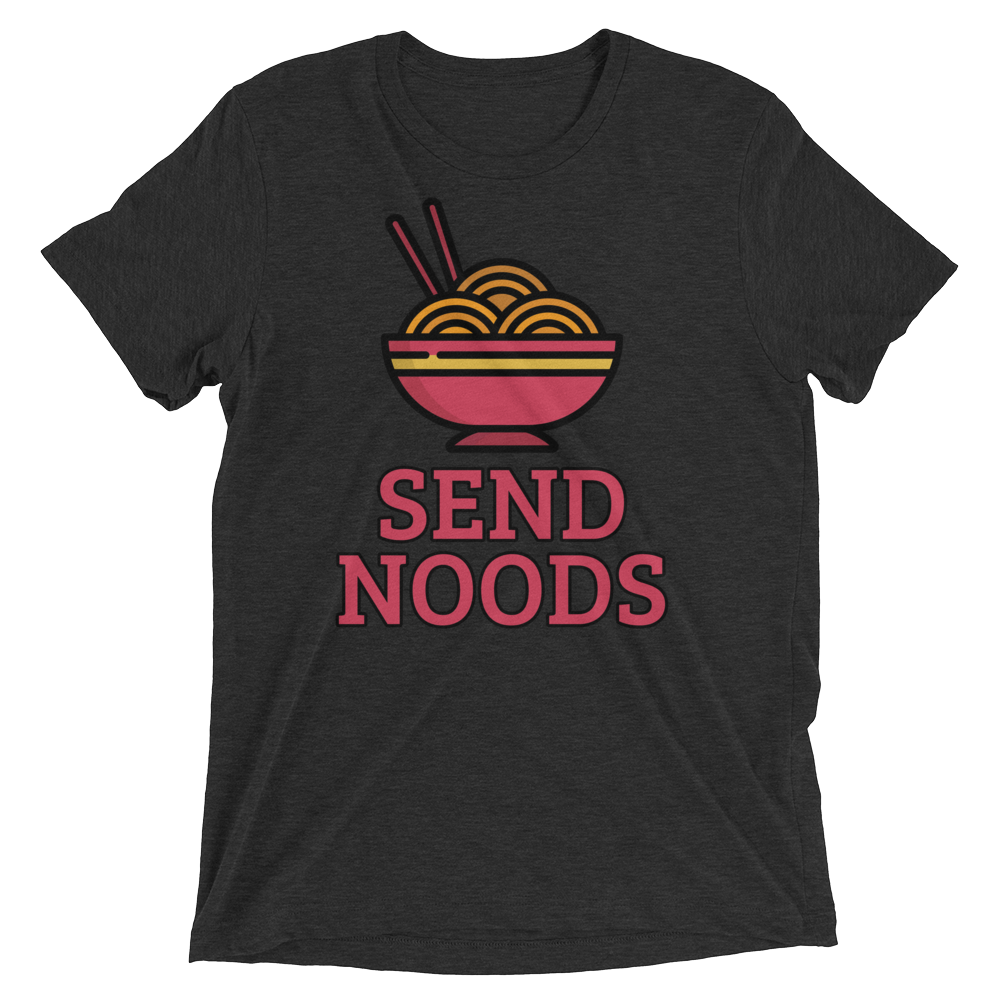 Send Noods (Triblend)-Triblend T-Shirt-Swish Embassy