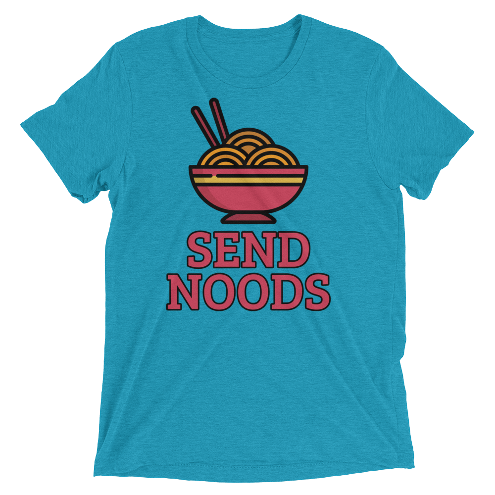 Send Noods (Triblend)-Triblend T-Shirt-Swish Embassy