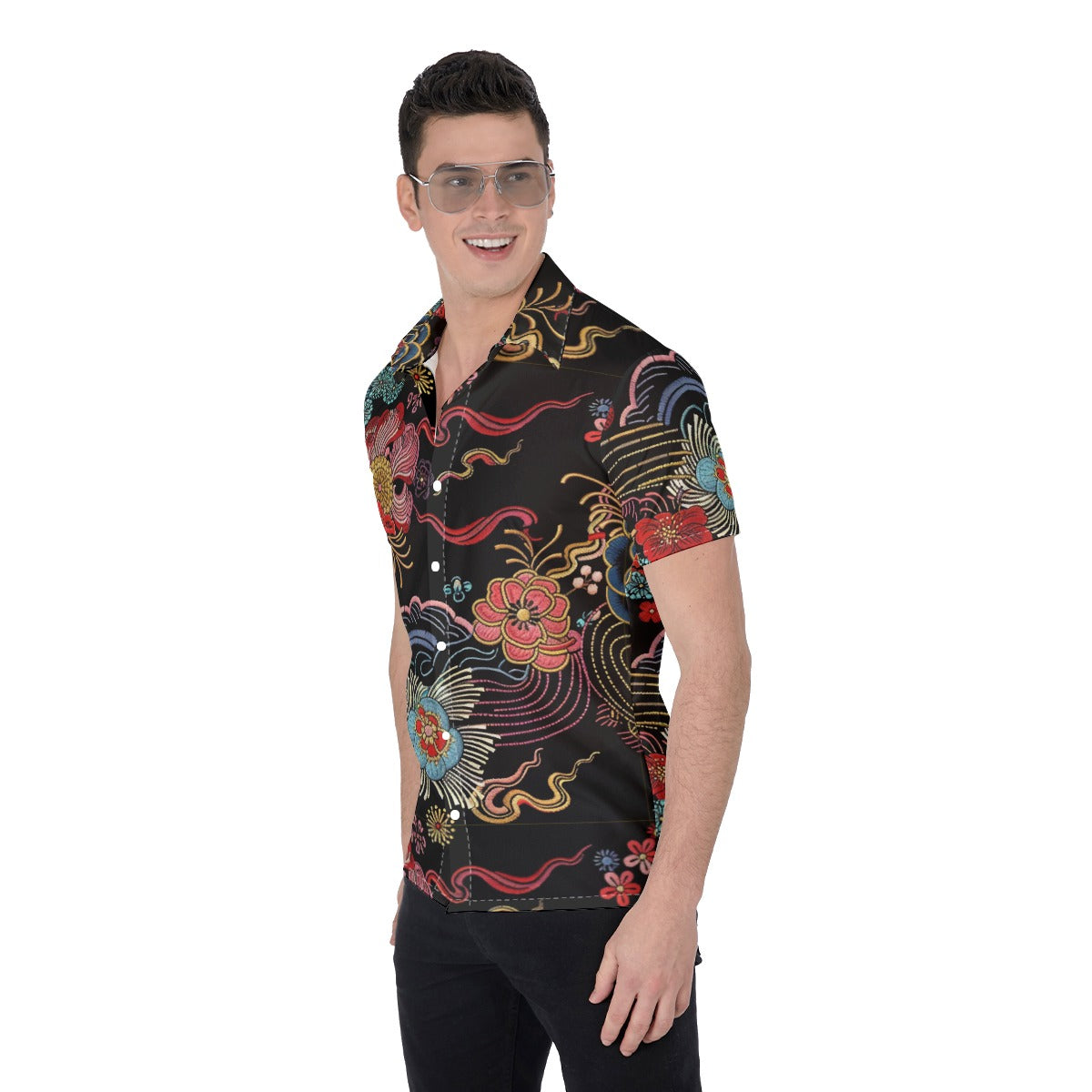 Sew Far Sew Zen (Button Shirt)-Button Shirt-Swish Embassy