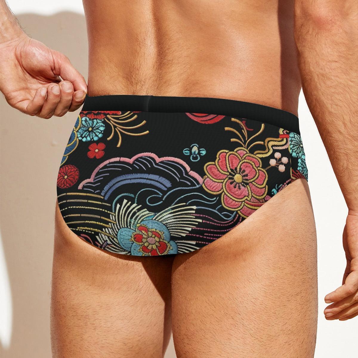 Sew Far Sew Zen (Swim Briefs)-Swim Briefs-Swish Embassy