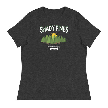 Shady Pines (Women's Relaxed T-Shirt)-Women's T-Shirts-Swish Embassy