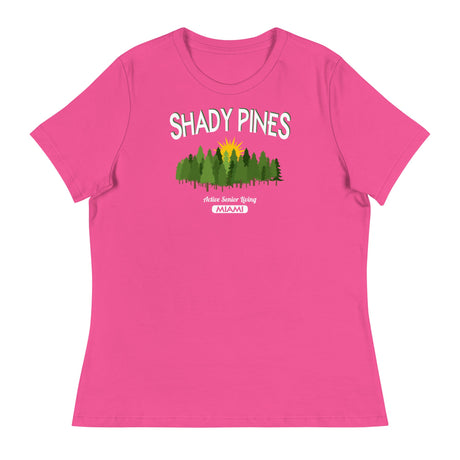 Shady Pines (Women's Relaxed T-Shirt)-Women's T-Shirts-Swish Embassy