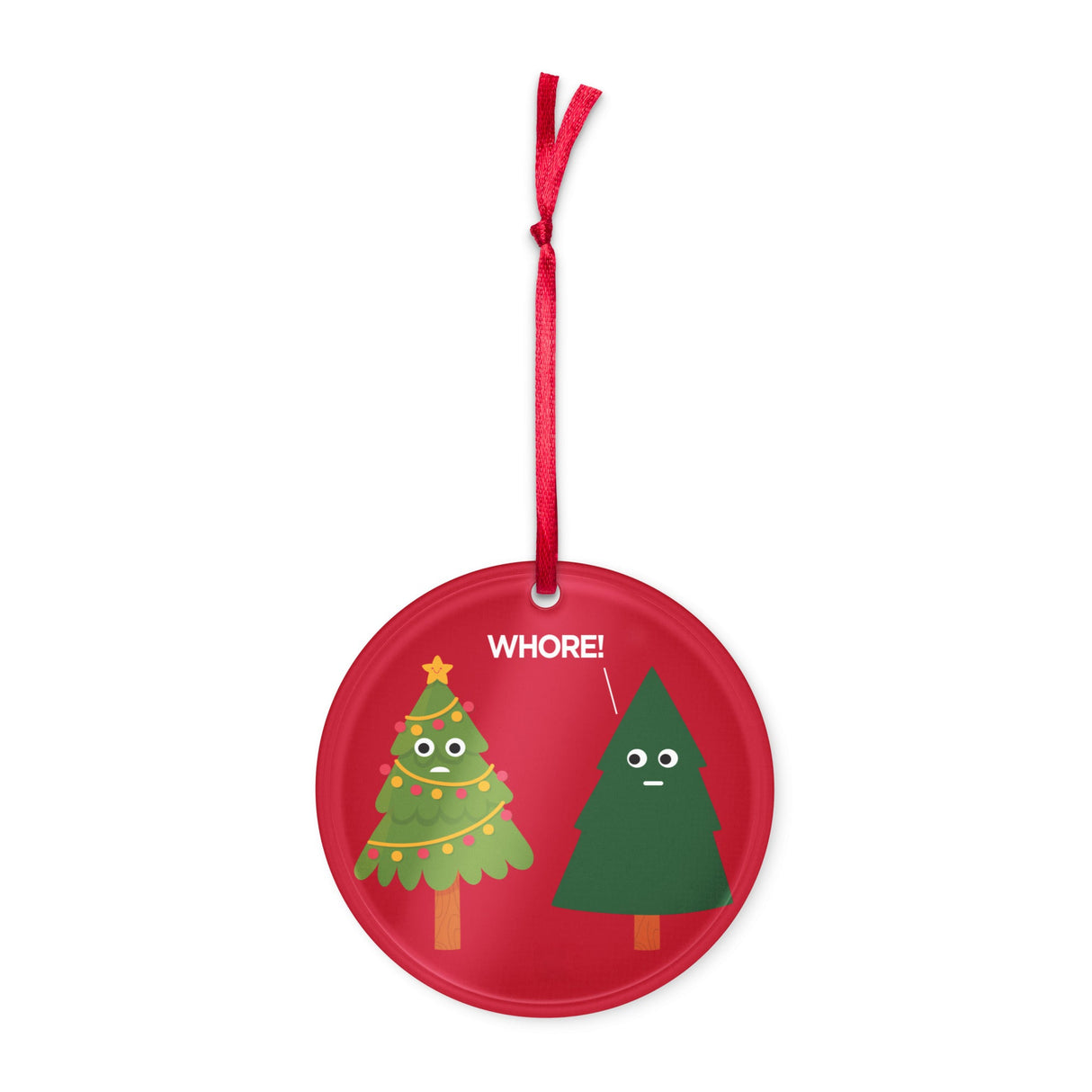 Shady Trees (Acrylic ornament)-Acrylic Ornaments-Swish Embassy