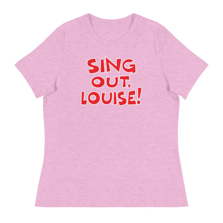 Sing Out Louise! (Women's Relaxed T-Shirt)-Women's T-Shirts-Swish Embassy