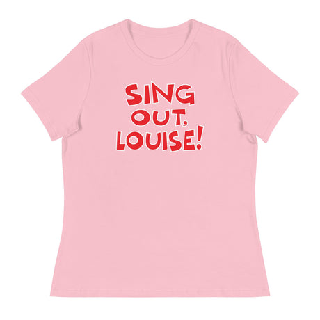 Sing Out Louise! (Women's Relaxed T-Shirt)-Women's T-Shirts-Swish Embassy