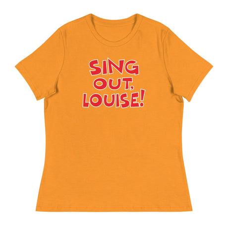 Sing Out Louise! (Women's Relaxed T-Shirt)-Women's T-Shirts-Swish Embassy