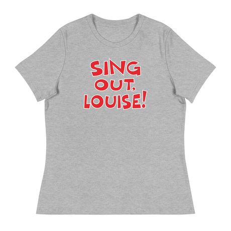 Sing Out Louise! (Women's Relaxed T-Shirt)-Women's T-Shirts-Swish Embassy