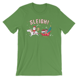 Sleigh-Christmas T-Shirts-Swish Embassy