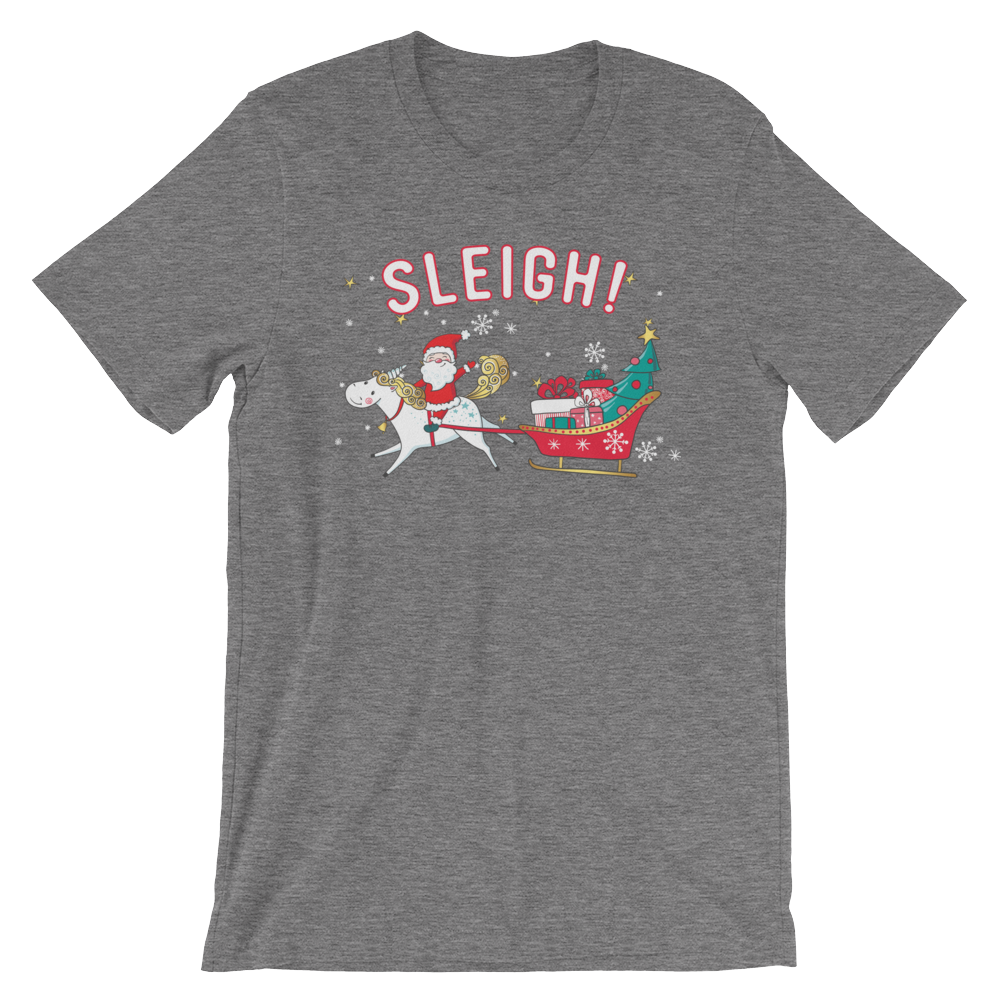 Sleigh-Christmas T-Shirts-Swish Embassy