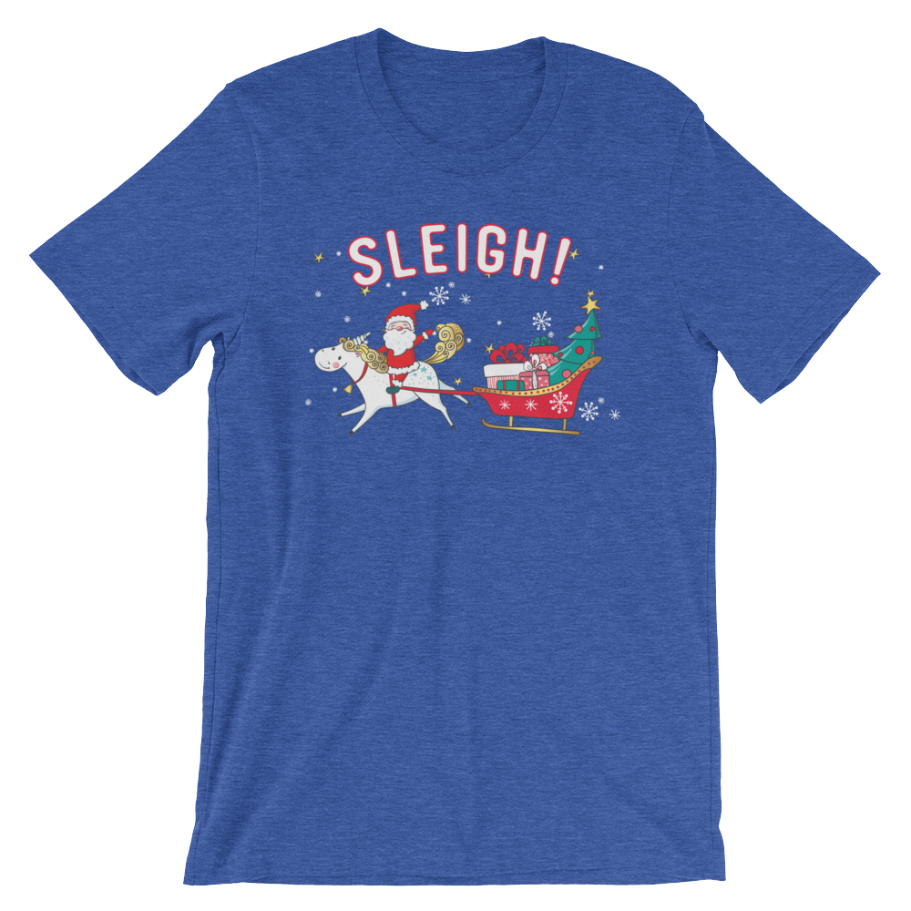 Sleigh-Christmas T-Shirts-Swish Embassy