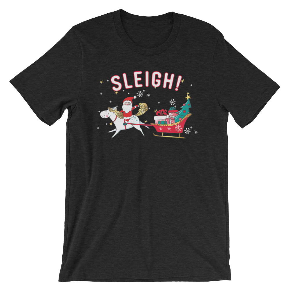 Sleigh-Christmas T-Shirts-Swish Embassy