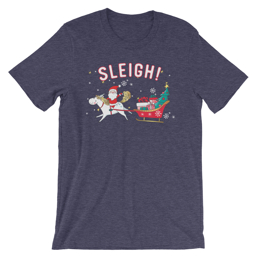 Sleigh-Christmas T-Shirts-Swish Embassy