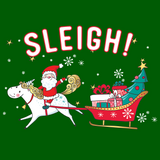 Sleigh-Christmas T-Shirts-Swish Embassy