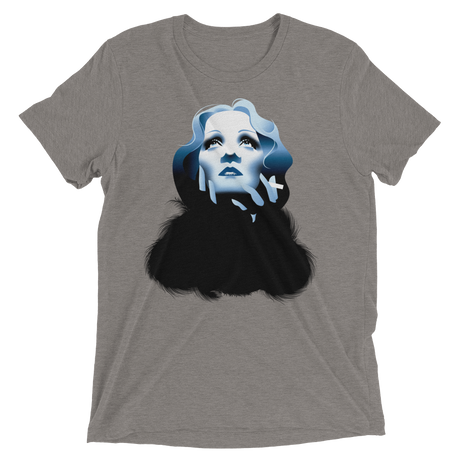 Smoking Marlene (Triblend)-Triblend T-Shirt-Swish Embassy