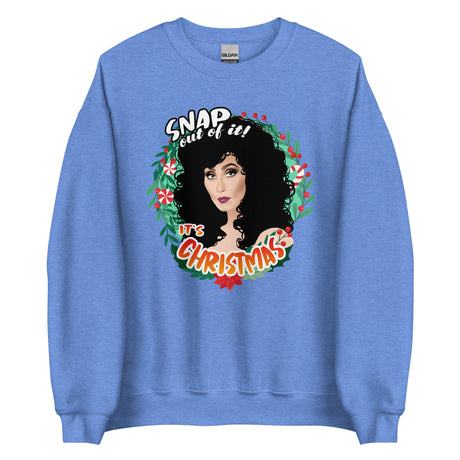 Snap Out of It It's Xmas (Sweatshirt)-Sweatshirt-Swish Embassy